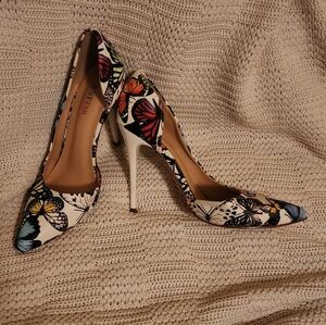 Butterfly Print Stilettos